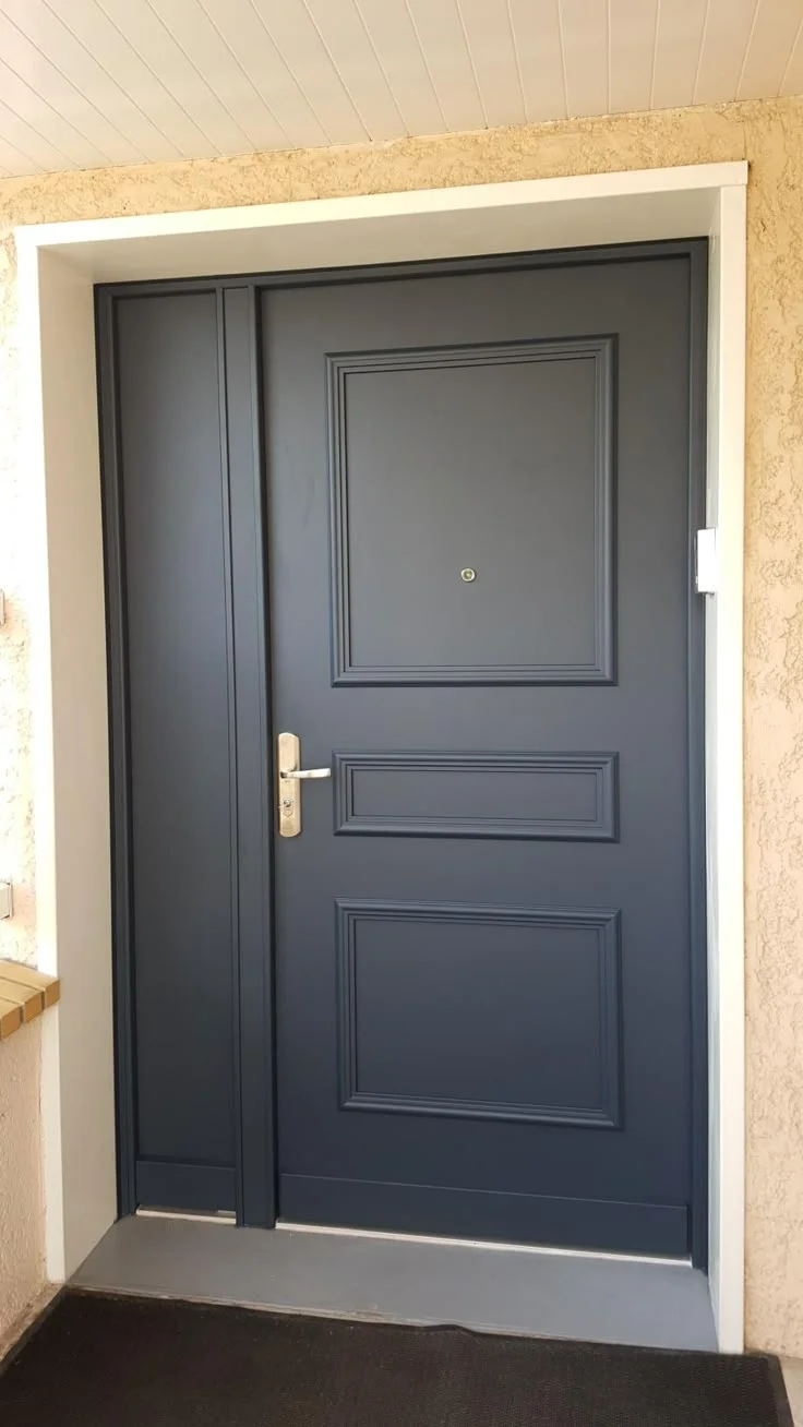 Porte blindée Fichet installée par Ben Menuiserie